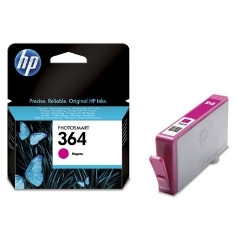 Cartucho tinta hp 364 cb319ee magenta 3ml b8550 - d5460 - c6380 - c538