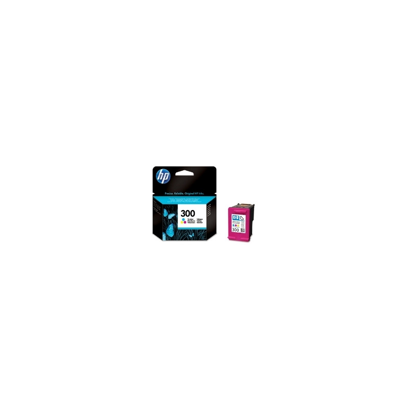 Cartucho tinta hp 300 cc643ee tricolor 4ml d2500 - d2530 - f4200