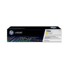 Toner hp 126a ce312a amarillo 1000 página cp1025nw -