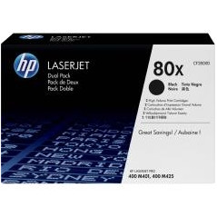 Toner hp cf280xd pack 2und alta capadidad