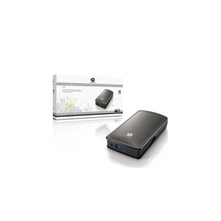 Caja externa conceptronic hdd 3.5 pulgadas sata usb 3.0 negro