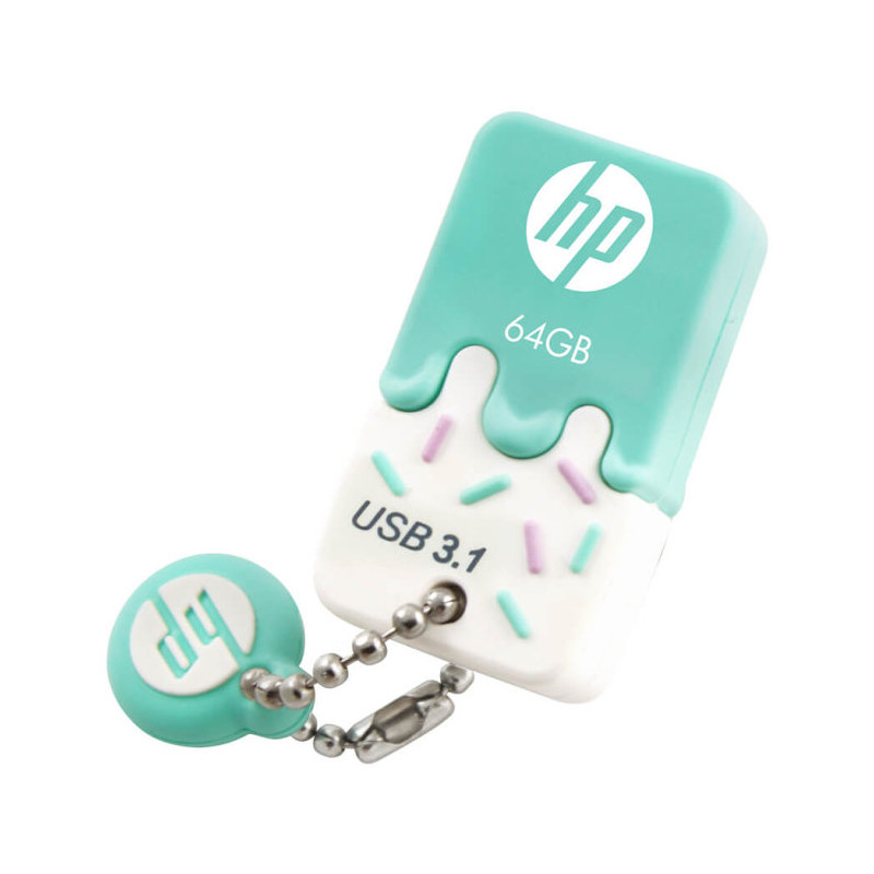 Memoria usb 3.0 hp 64gb x778w verde
