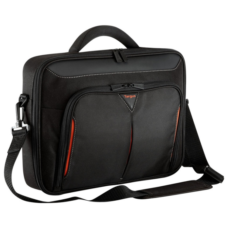 Maletin targus clamshell classic+ 17 - 18 pulgadas pulgadas negro - rojo