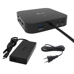 Dock i - tecusb - c hdmi dual dp docking station with power delivery