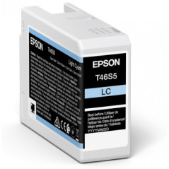 Cartucho tinta epson singlepack light cyan t46s5 ultrachrome pro 10 in