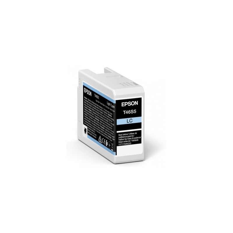 Cartucho tinta epson singlepack light cyan t46s5 ultrachrome pro 10 ink 25ml sc - p700