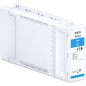 Cartucho tinta epson t41f240 ultrachrome xd2 cyan 350ml