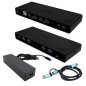 Docking station i - tec 12 en 1 + cargador universal 85w
