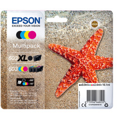 Multipack cartucho tinta epson 603xl c13t03a94010 negro - cian - amari