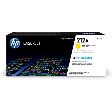 Toner hp 212a w2122a - amarillo m554 - m555 - m578