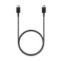 Cable usb tipo c samsung 1m - macho - macho - negro