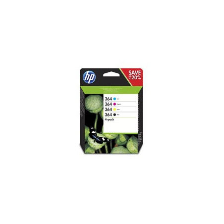 Multipack hp n9j73ae nº364 n - c - m - a 55xx b111 6520 65xx b211 7510