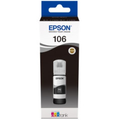 Cartucho tinta epson c13t00r140 106 ecotank foto negro ink et - 7700 -
