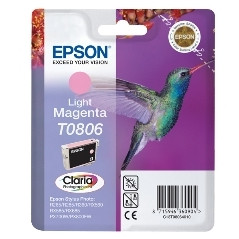 Cartucho tinta epson t0806 magenta claro 7.4ml stylus photo r265 - 360