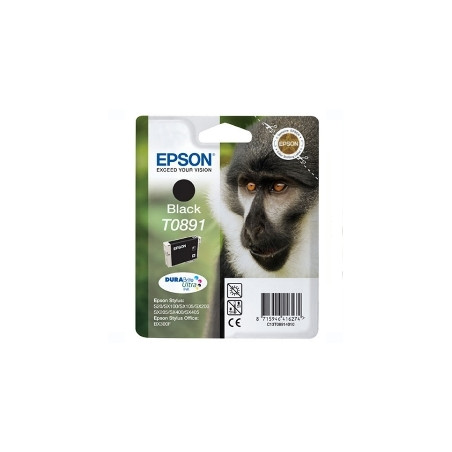 Cartucho tinta epson t0891 negro 3.5ml s20 - sx105 - sx200 - sx205 - s