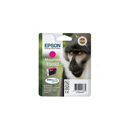 Cartucho tinta epson t0893 magenta 3.5ml s20 - sx105 - sx200 - sx205 -
