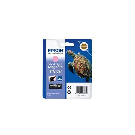 Cartucho tinta epson t157640 magenta vivo claro para epson photo r3000