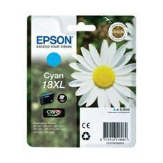 Cartucho tinta epson t181240 xl cian alta capacidad xp - 102 - 205 - 3