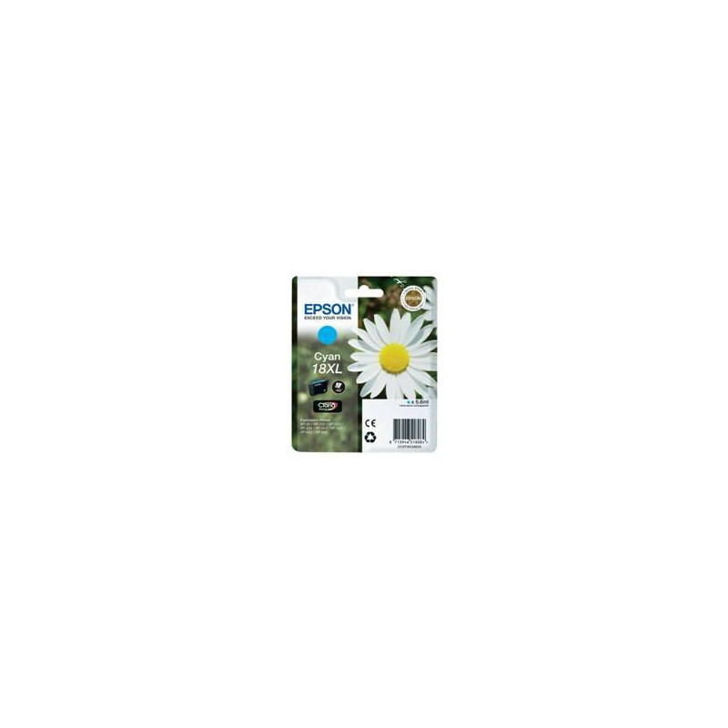 Cartucho tinta epson t181240 xl cian alta capacidad xp - 102 - 205 - 305 - 405 - 30 - margarita