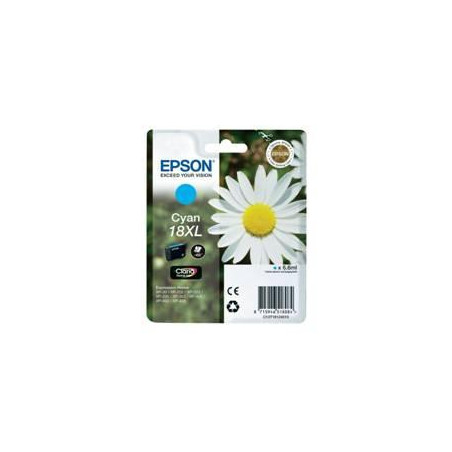 Cartucho tinta epson t181240 xl cian alta capacidad xp - 102 - 205 - 3