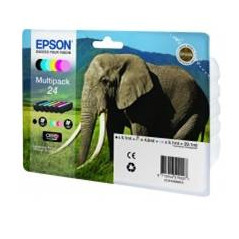 Multipack tinta epson t242840 6 colores xp - 750 c13t24284010 - elefan