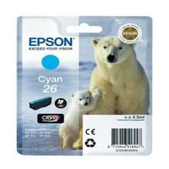 Cartucho tinta epson t261240 cyan 26 xp - 600 - 605 - 700 - 800 - oso 