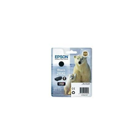 Cartucho tinta epson t262140 negro xl xp - 600 - 605 - 700 - 800 - oso