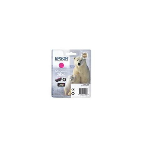 Cartucho tinta epson t263340 magenta xl xp - 600 - 605 - 700 - 800 - o
