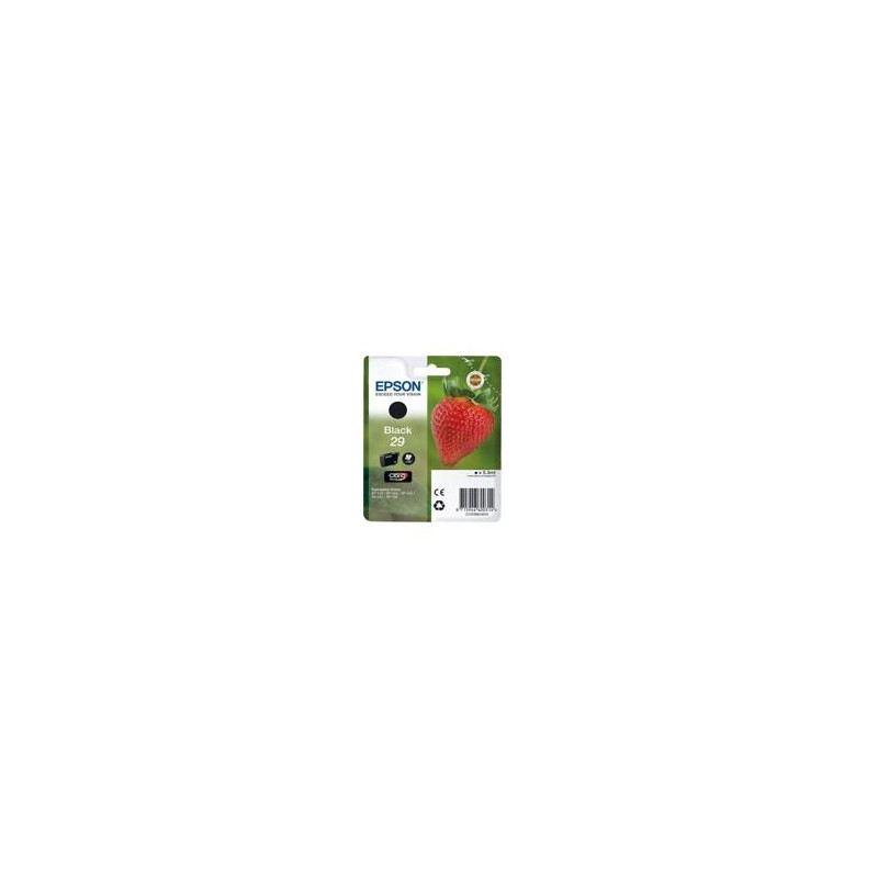 Cartucho tinta epson 29 c13t29814012 negro xp235 - xp332 - xp3357xp4327xp435 - fresa