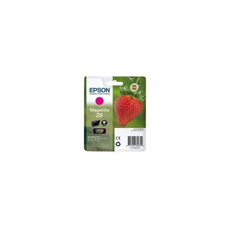 Cartucho tinta epson 29 c13t29834012 magenta xp235 - xp332 - xp3357xp4
