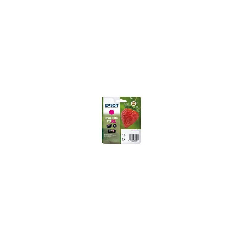 Cartucho tinta epson 29xl c13t29934012 magenta xp235 - xp332 - xp3357xp4327xp435 - fresa