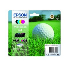 Multipack epson t3466 wf3720 - 3720dnf - golf