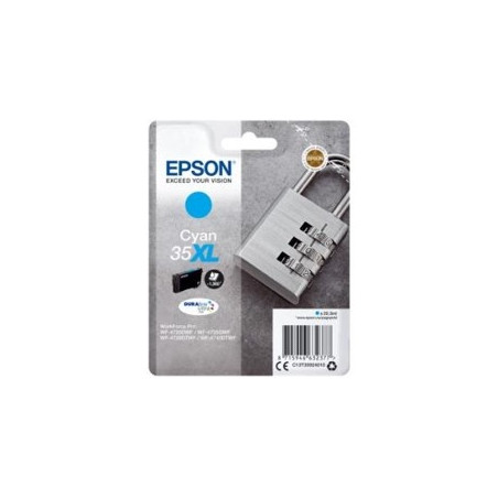 Cartucho tinta epson c13t35924010 cian xl durabrite ultra ink 35xl - 1