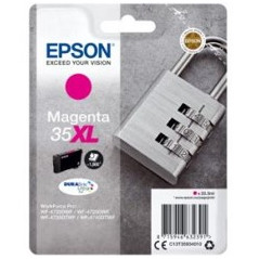 Cartucho tinta epson c13t35934010 magenta xl durabrite ultra ink 35xl 