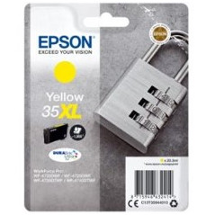 Cartucho tinta epson c13t35944010 amarillo xl durabrite ultra ink 35xl