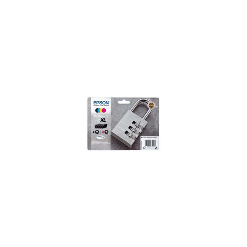 Multipack tinta epson c13t35964010 multicolor xl - 2600 paginas negro - 1900 paginas cian - 1900 paginas magenta - 1900 paginas 