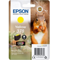 Cartucho tinta epson c13t37844010 singlepack amarillo 378 claria photo
