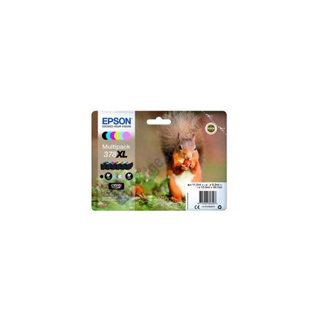 Multipack cartucho tinta epson 378xl c13t37984010 6 colores foto clari