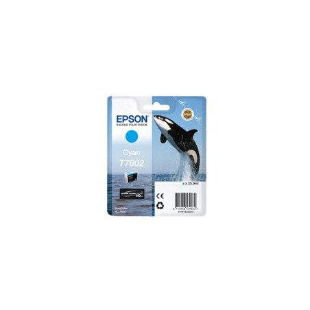 Cartucho tinta epson t760240 cian supercolor p600 - sc - p600 - orca