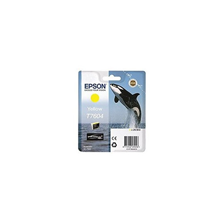 Cartucho tinta epson c13t76044010 amarillo supercolor p600sc - p600 - 