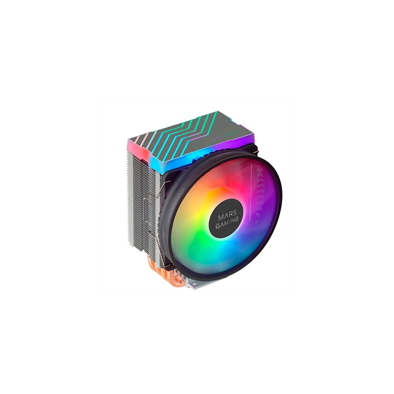 Ventilador disipador cpu mars gaming mcpu44 110mm dual argb