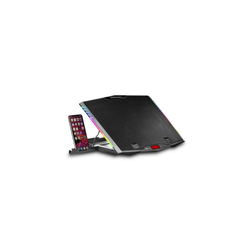 Base de refrigeracion mars gaming mnbc5 para portatil hasta 17.3 pulgadas