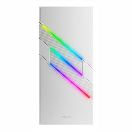 Caja ordenador mars gaming mc - u3 blanco atx 1 x usb 3.0 2 x usb 2.0 