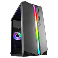 Caja ordenador mars gaming mc - s1 negro micro atx 1 x usb 3.0 1 x usb