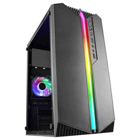 Caja ordenador mars gaming mc - s1 negro micro atx 1 x usb 3.0 1 x usb