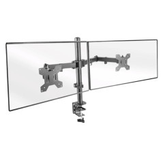 Soporte mesa mars gaming vesa hasta 32 pulgadas 100x100mm 2 brazos max