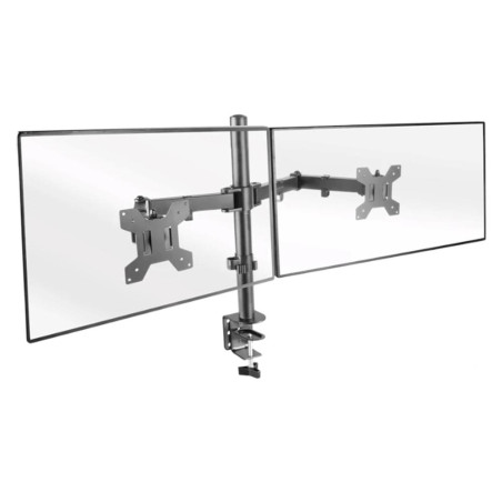 Soporte mesa mars gaming vesa hasta 32 pulgadas 100x100mm 2 brazos max