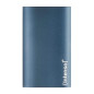 Disco duro externo solido ssd intenso premium edition azul 2tb usb 3.2