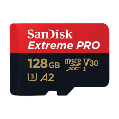 Tarjeta memoria micro secure digital 128gb sandisk extreme pro clase 1