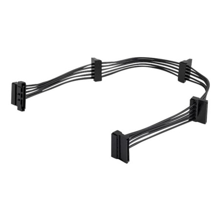 Cable divisor sata startech 0.40m - hembra - hembra - negro